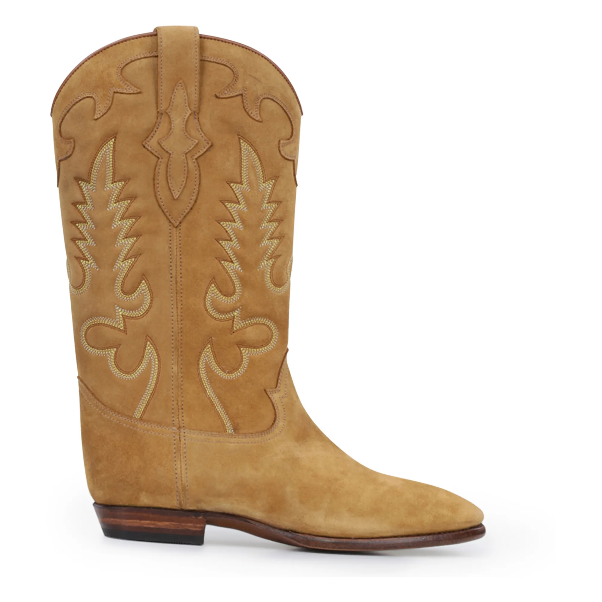 Bottes Midnight Daim | Tan- Image produit n°0
