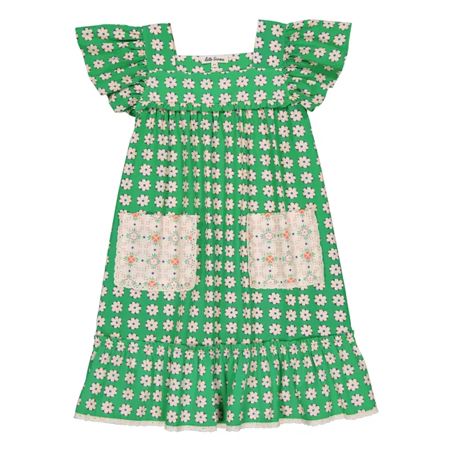 Karinette Pomponette dress | Green