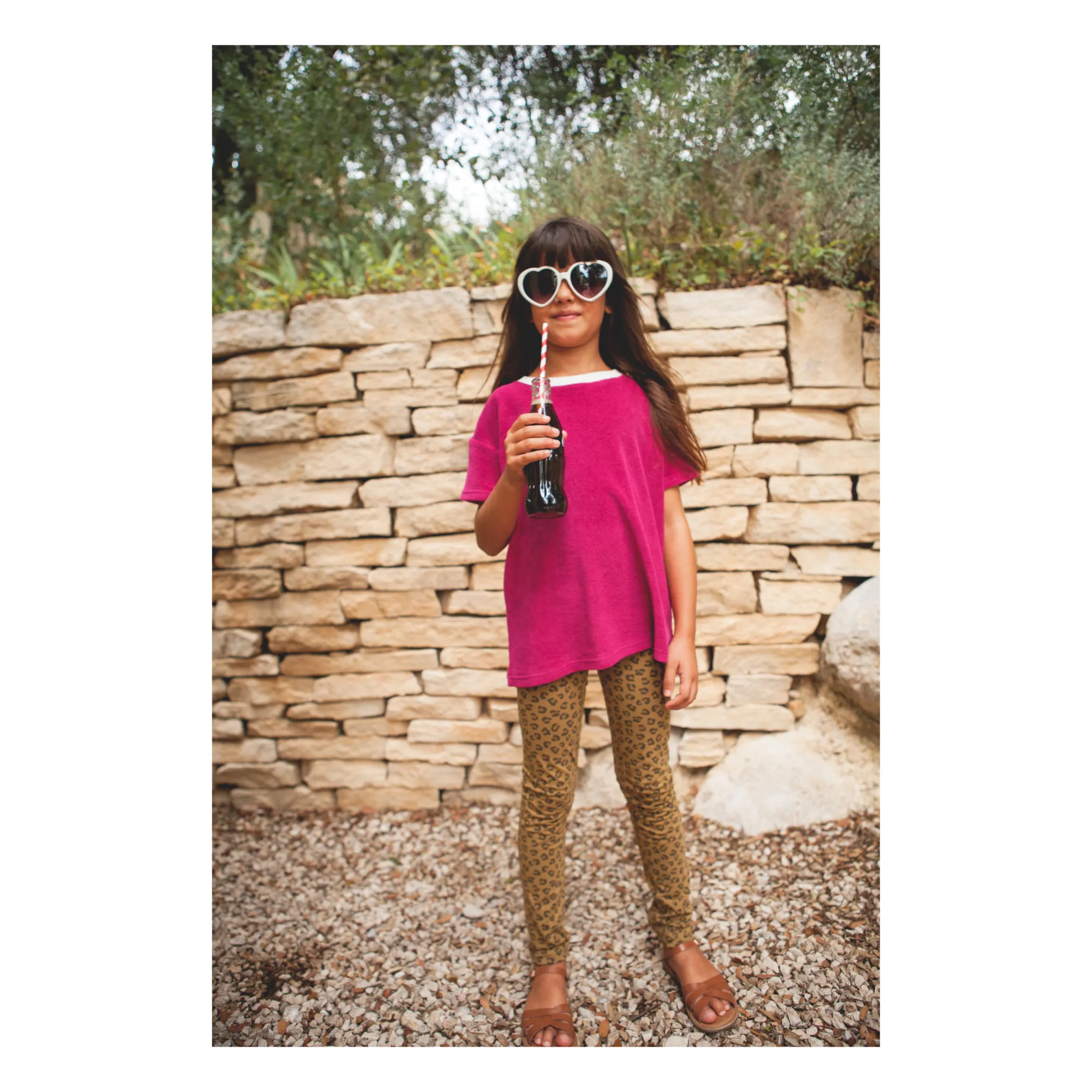 Marlot Paris Pink Augusto Sponge T-Shirt