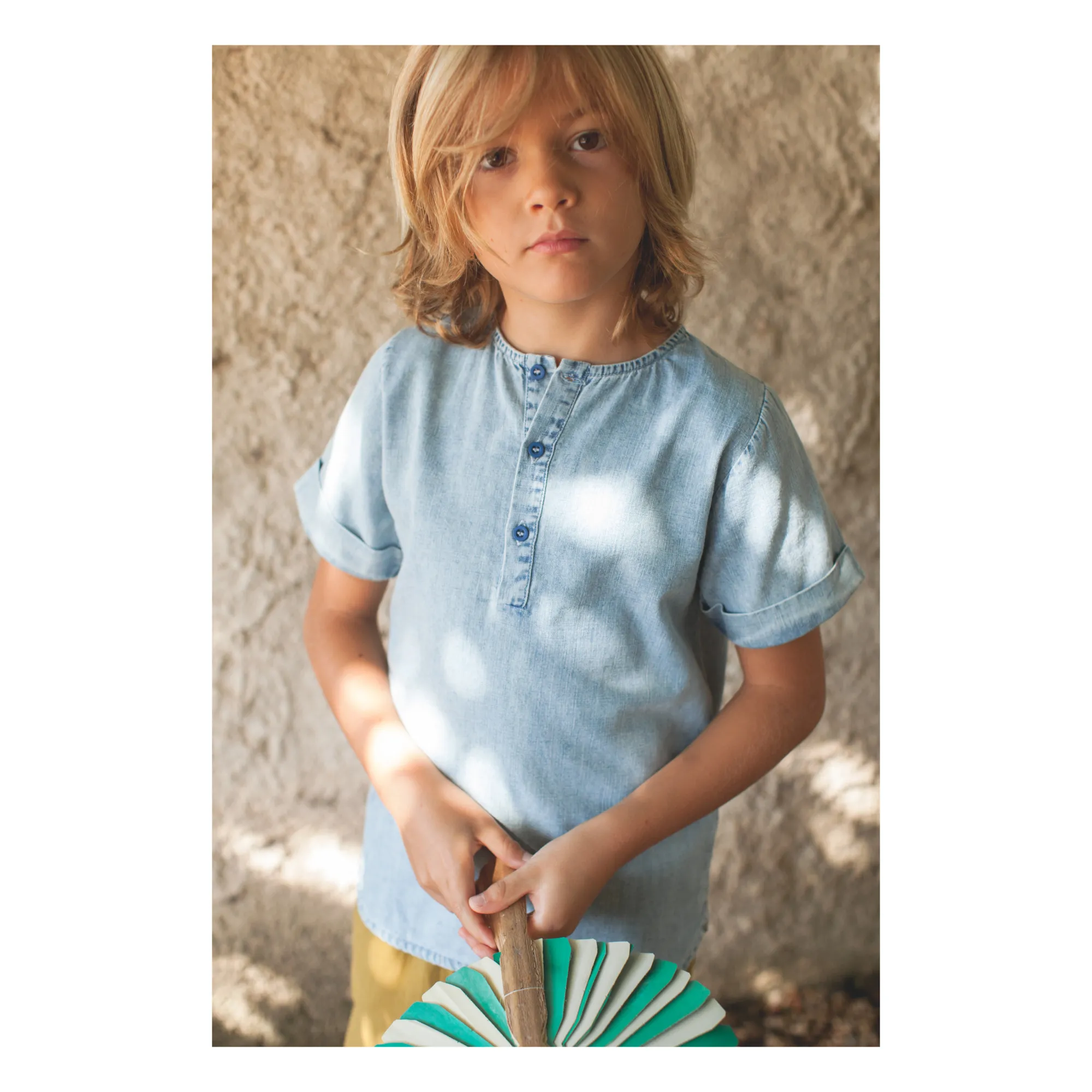 Marlot Paris Denim Bleached Kurta Marco Denim