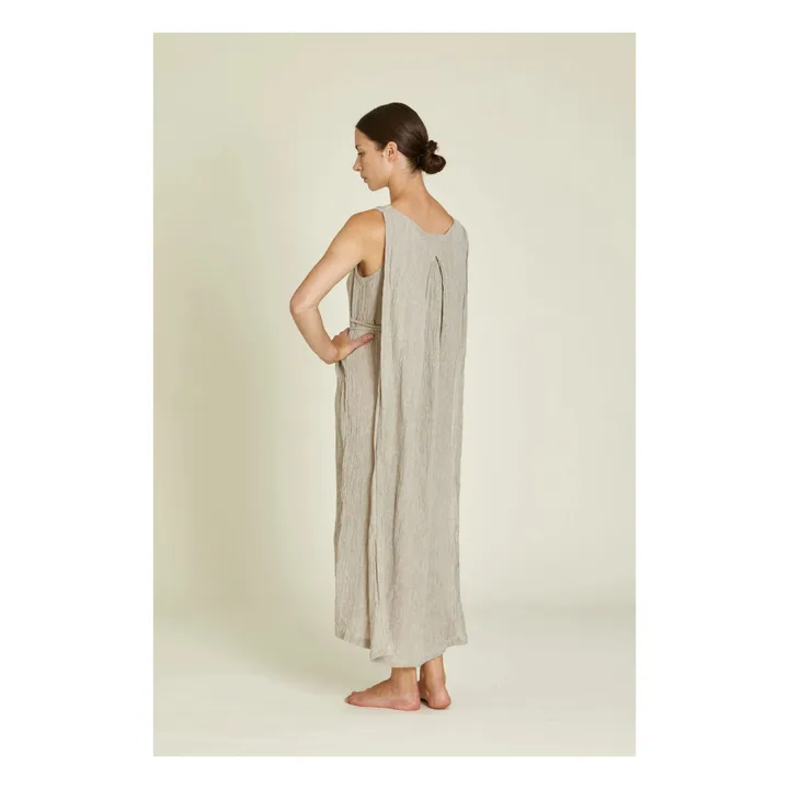 Robe Obi Lin | Gris clair- Image produit n°2