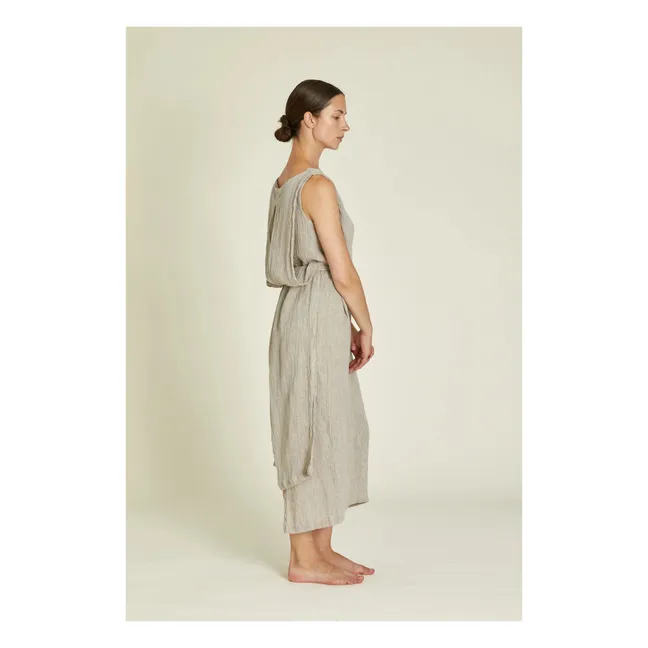 Robe Obi Lin | Gris clair