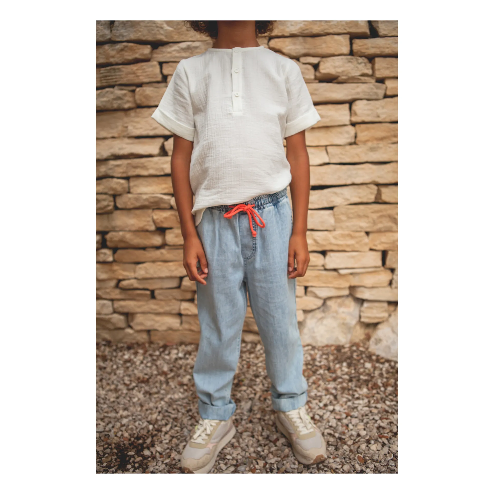 Marlot Paris Denim Bleached Maxou Denim Pants
