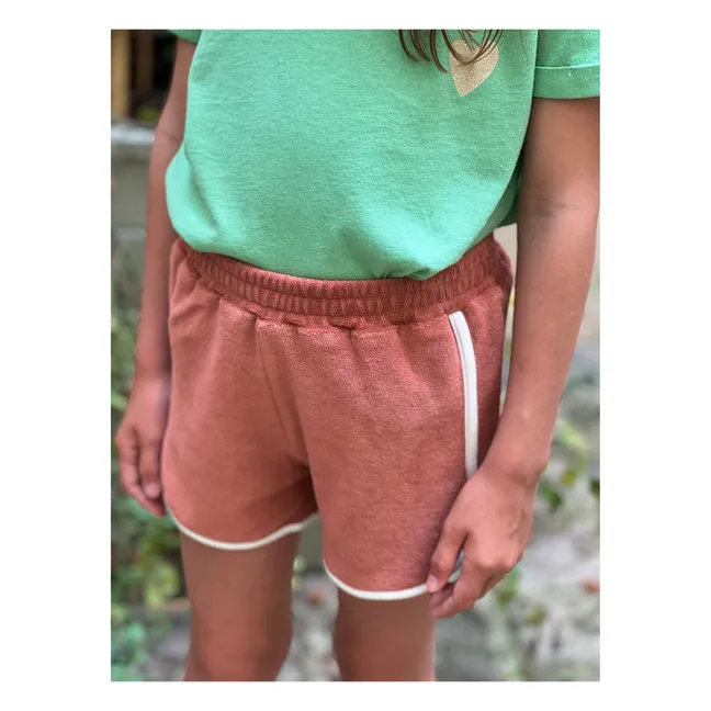 Pantalones cortos de rizo Fauve x Smallable  | Rosa Viejo
