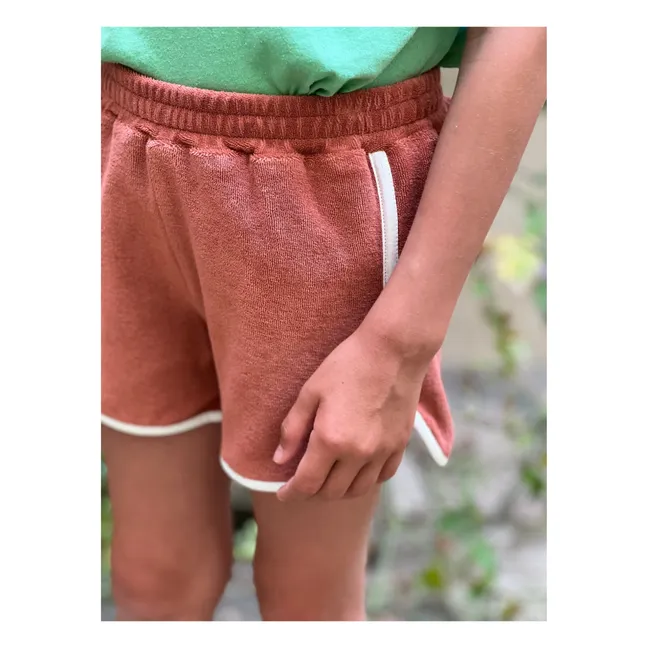 Pantalones cortos de rizo Fauve x Smallable  | Rosa Viejo