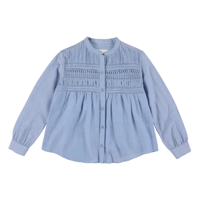 Hemd Frosted Chambray | Hellblau