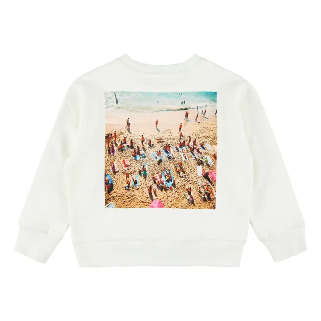 Sweatshirt Seaside | Weiß
