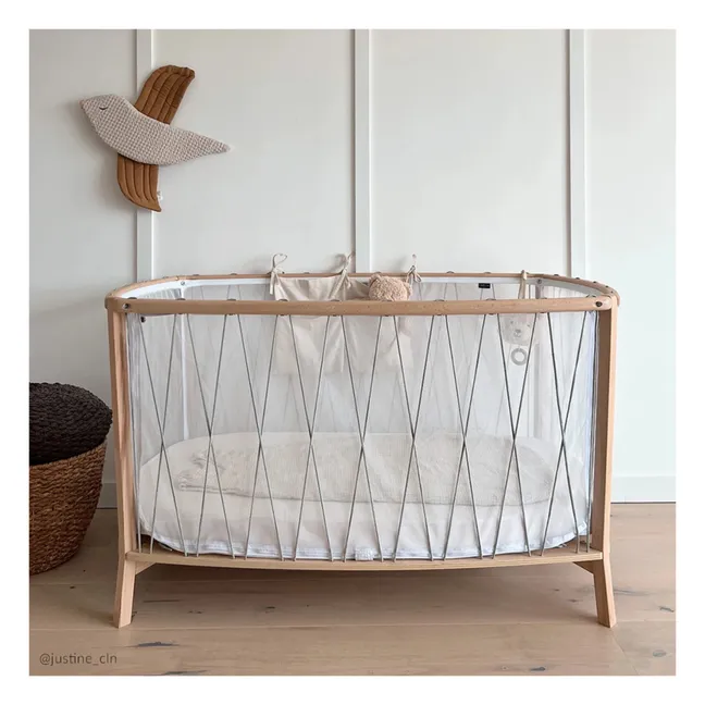 Kimi Evolutionary Baby Bed | Vert Lichen