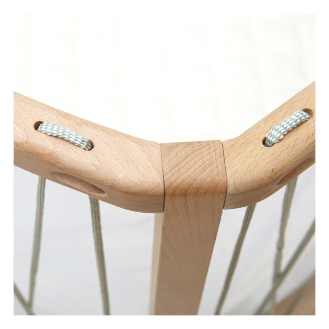 Kimi Evolutionary Baby Bed | Vert Lichen