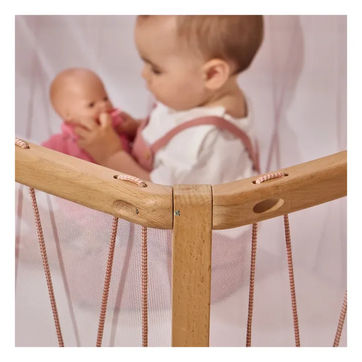Lit bébé évolutif Kimi | Bois de rose- Image produit n°3