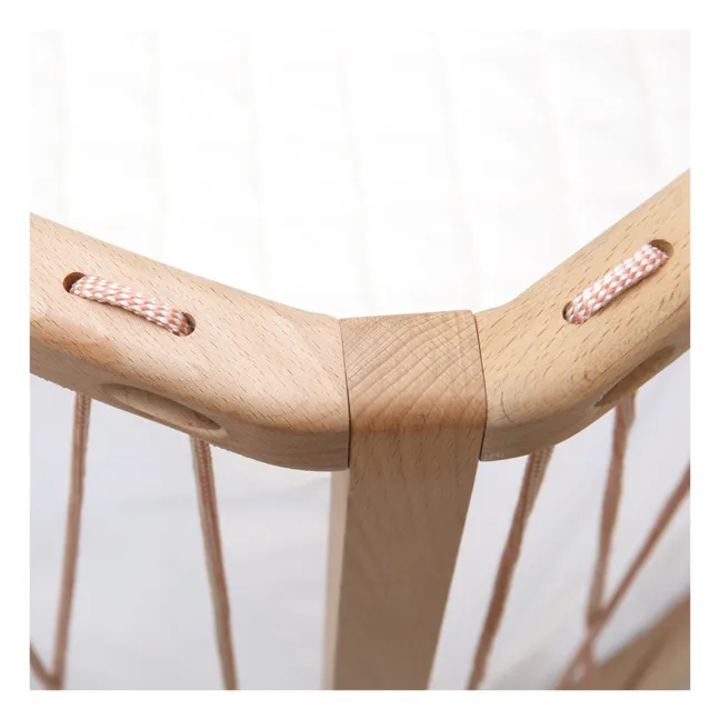 Kimi Evolutionary Baby Bed | Rosewood