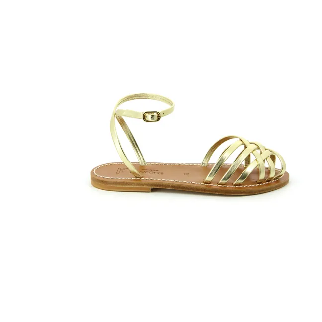 Demeteria-Sandalen | Grün