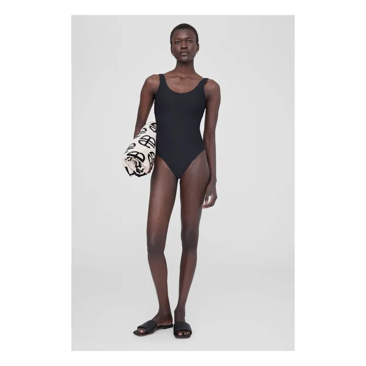 Jace Recycled Material One-piece Swimsuit | Black- Product image n°1