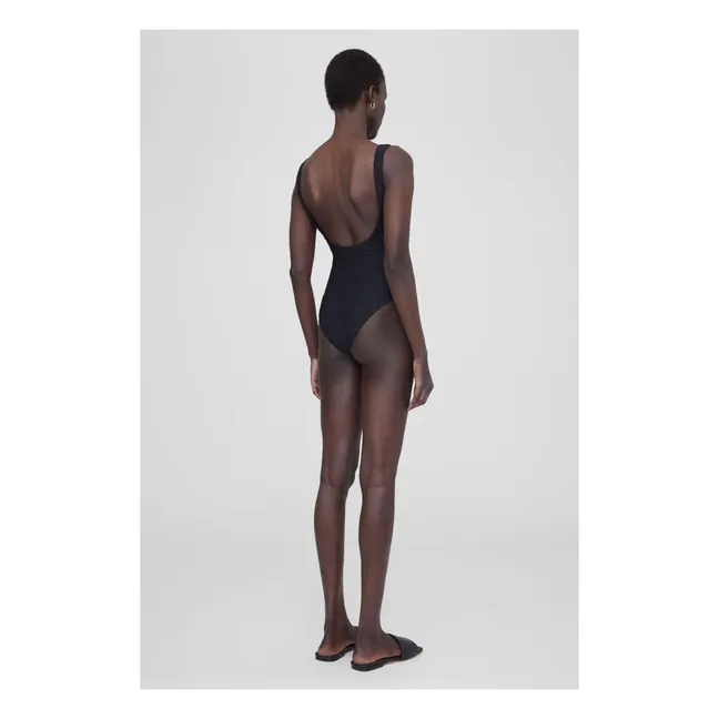 Jace Recycled Material One-piece Swimsuit | Black