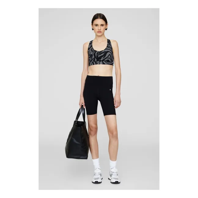 Brassière Axel Imprimée | Gris foncé