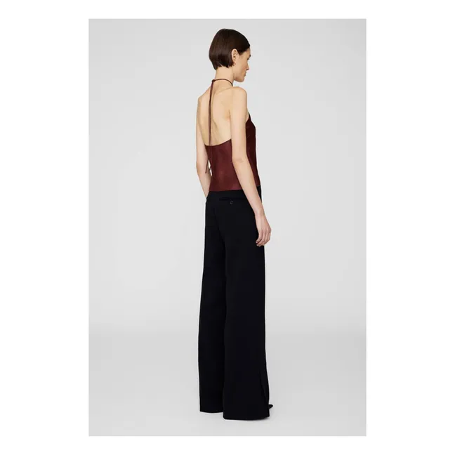 Top Leanne Soie | Bordeaux