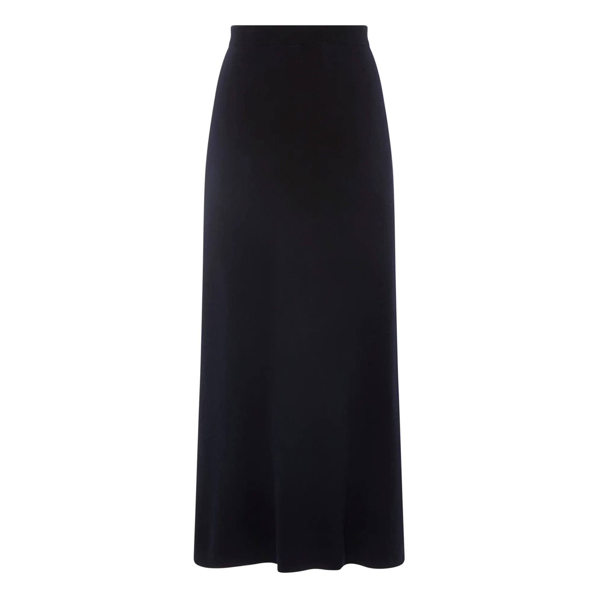 Vanessa Bruno Navy Blue Candice Skirt Merino Wool