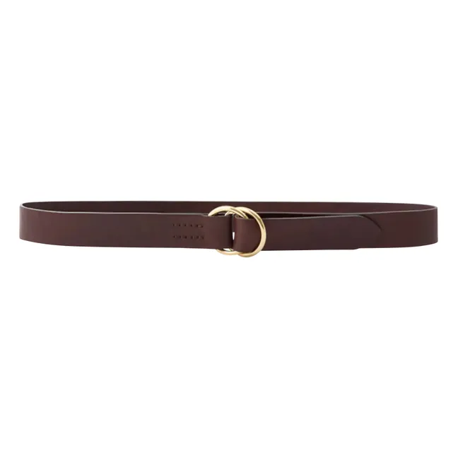 Alto Leather Belt | Brown