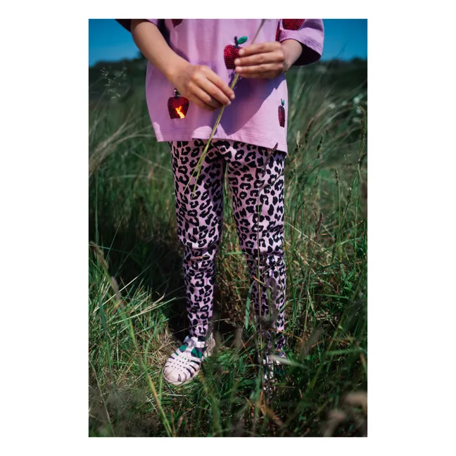 Legging de leopardo | Rosa