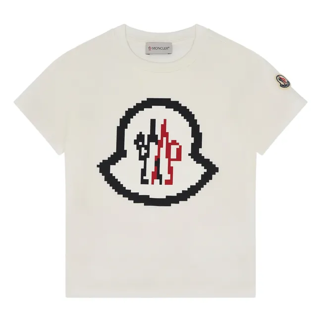 T-shirt Logo Pixel | Blanc