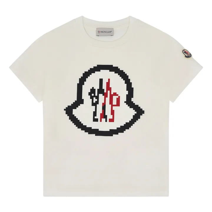 T-shirt Logo Pixel | Blanc- Image produit n°0