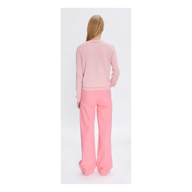 Victoria jumper Pima cotton | Pink
