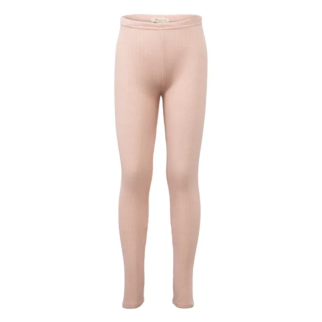 Legging Seda Bieber | Rosa empolvado