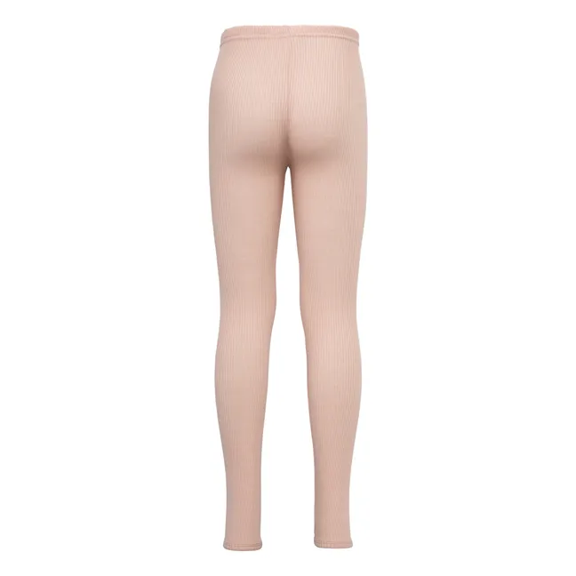 Bieber Silk Leggings | Powder pink