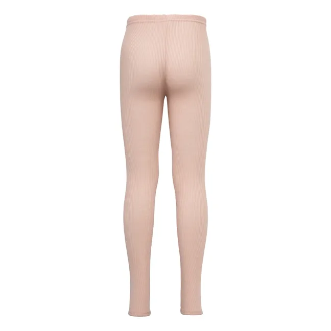 Legging Seda Bieber | Rosa empolvado