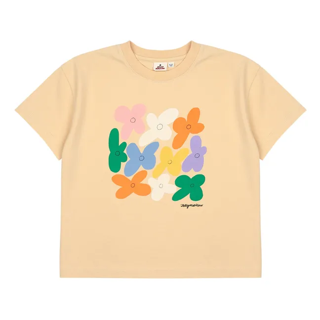 T-Shirt Fleurs | Crème