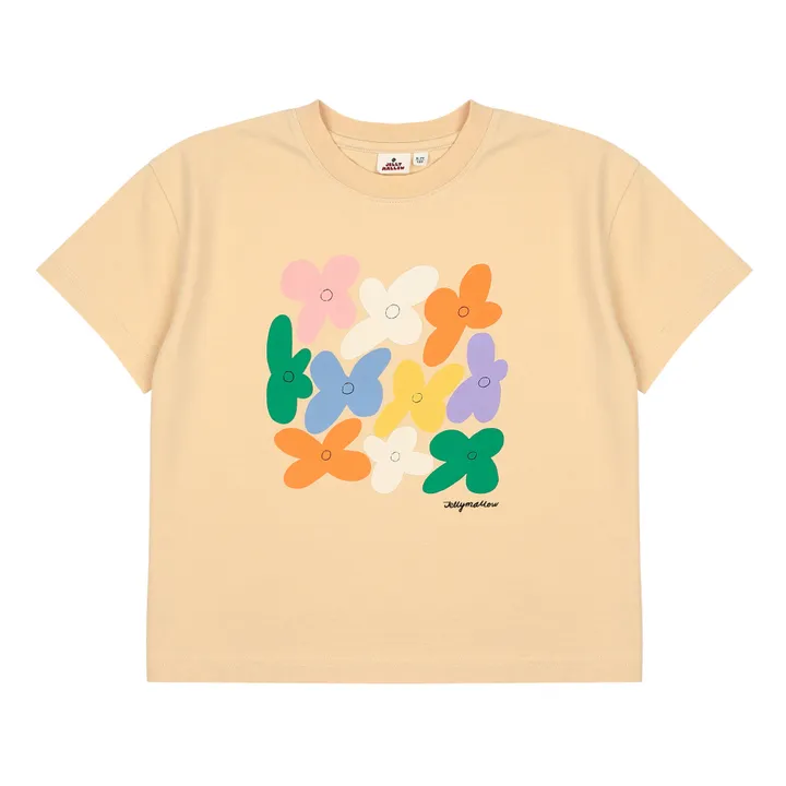 Floral T-Shirt | Cream- Product image n°0
