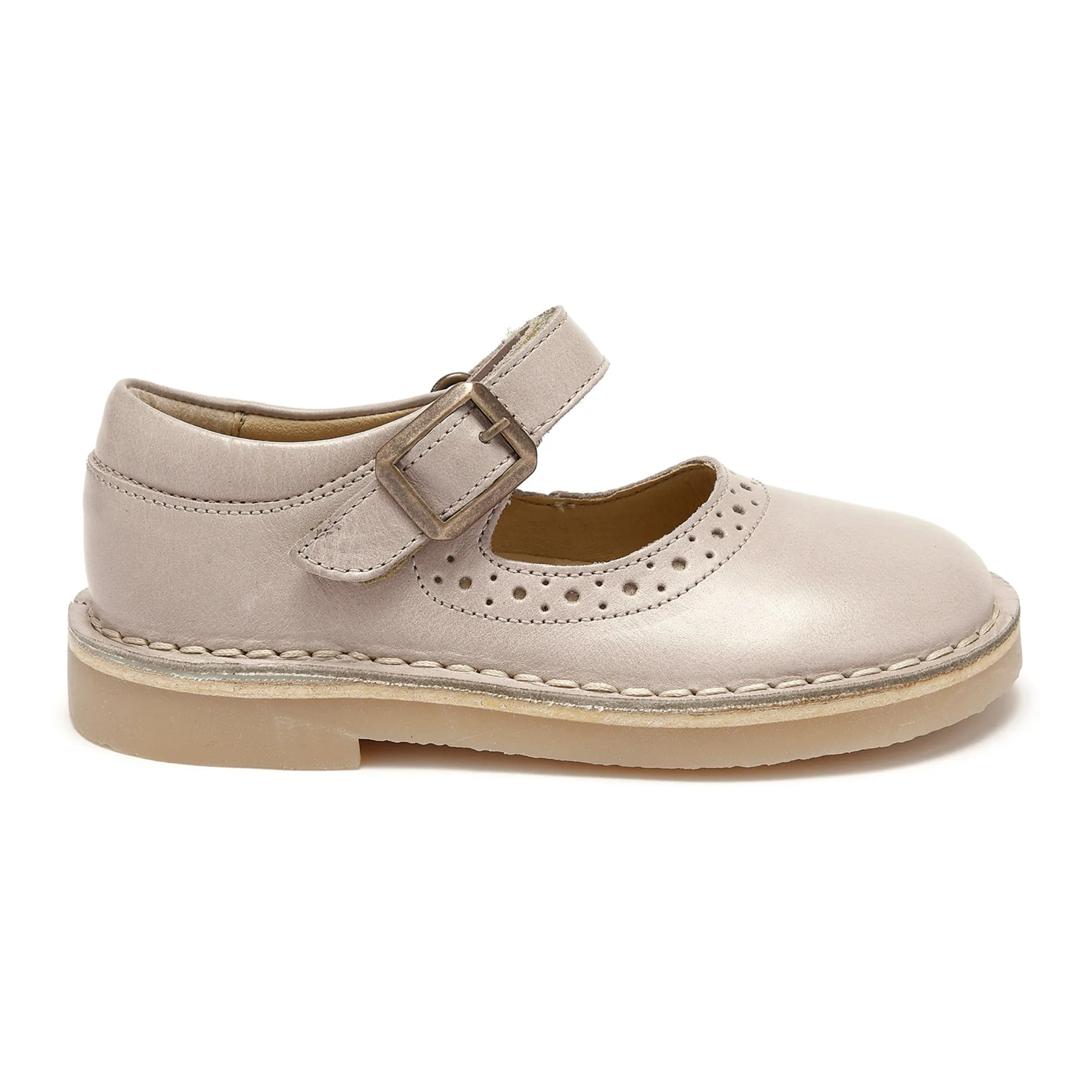 Young Soles Cream Mary Jane Scratchs Martha