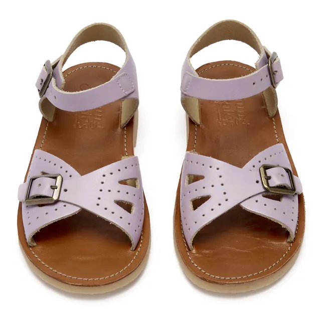 Pearl Sandalen | Flieder