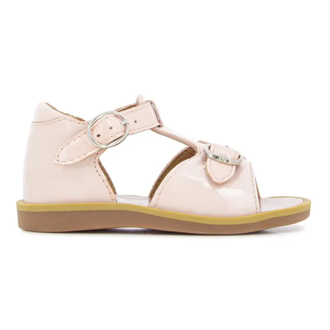 Poppy Bucky sandals | Pale pink