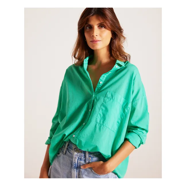 Camicia Caroline | Verde menta