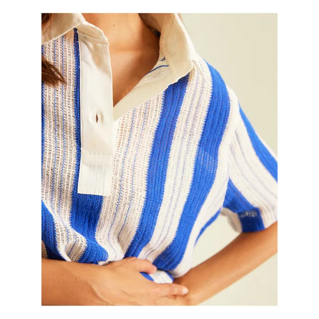 Freddie Maille Stripes shirt | Blue
