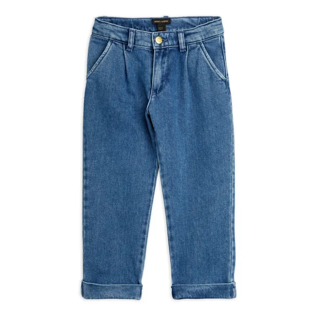 Organic Cotton Chino Jeans | Blue