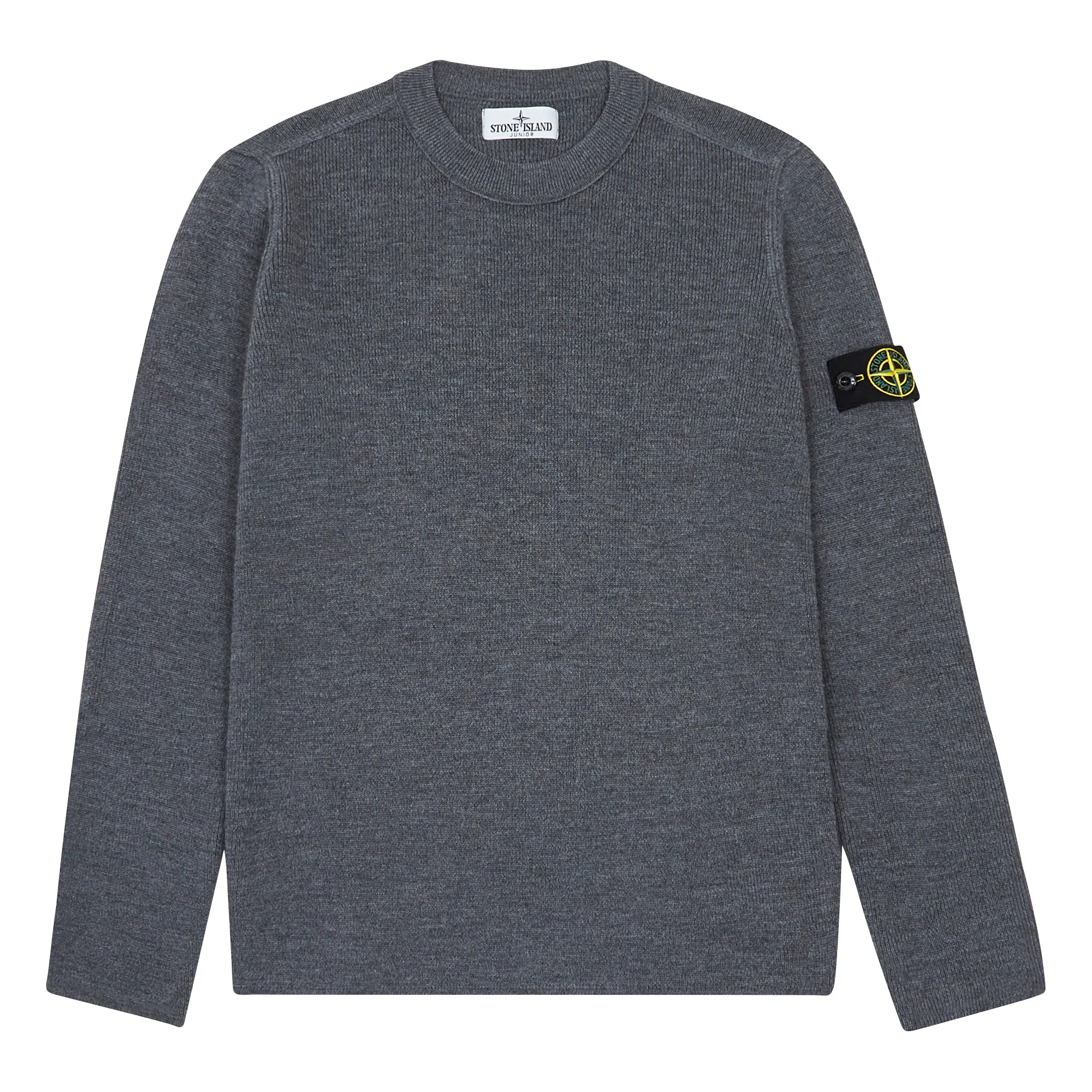 Stone Island Grey Plain Sweatshirt