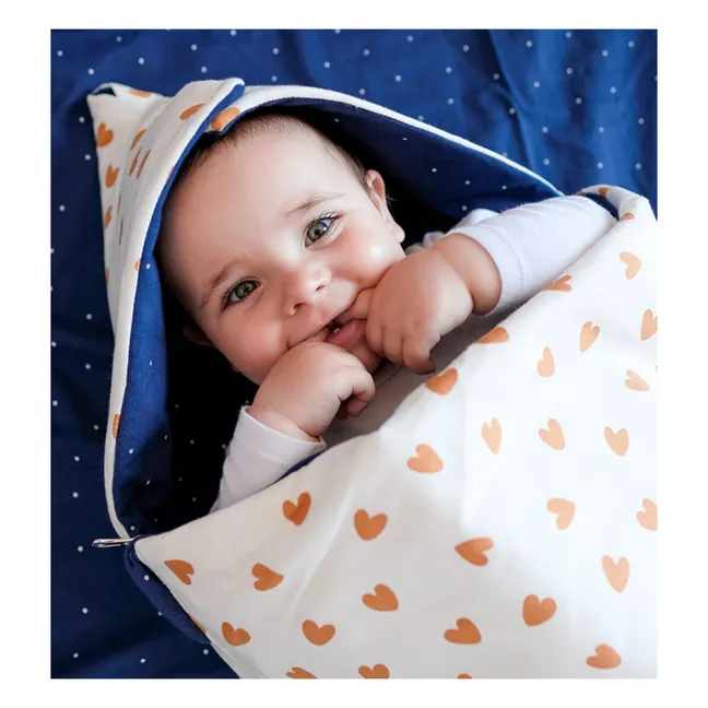 Nido d'angelo reversibile multistagione | Blu