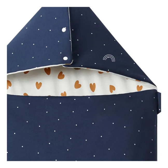 Nido d'angelo reversibile multistagione | Blu