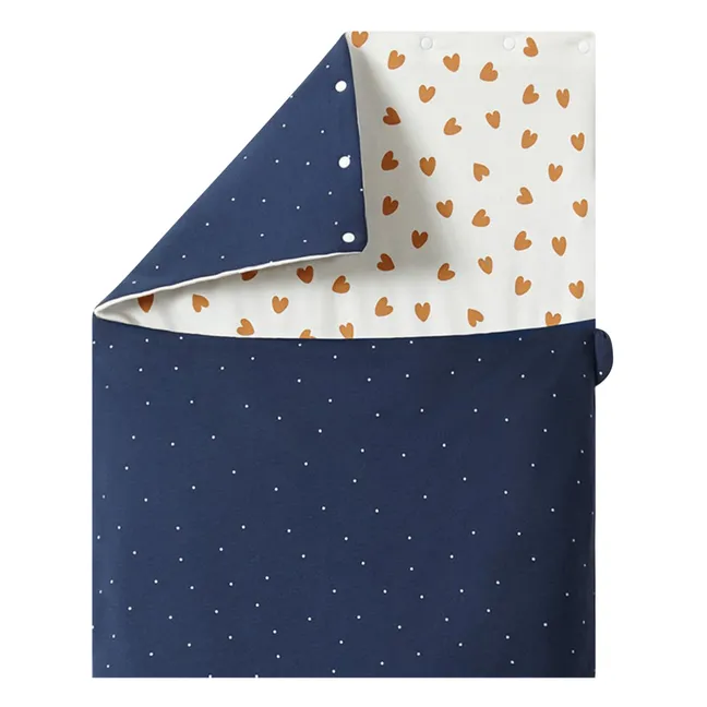 Nido d'angelo reversibile multistagione | Blu