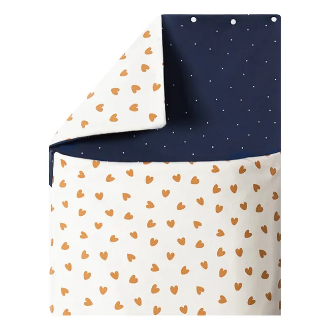 Nido d'angelo reversibile multistagione | Blu