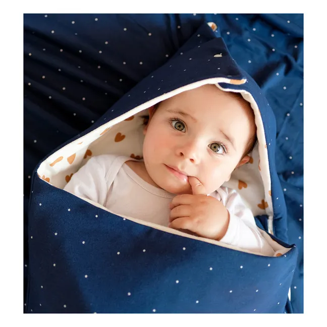 Nido d'angelo reversibile multistagione | Blu