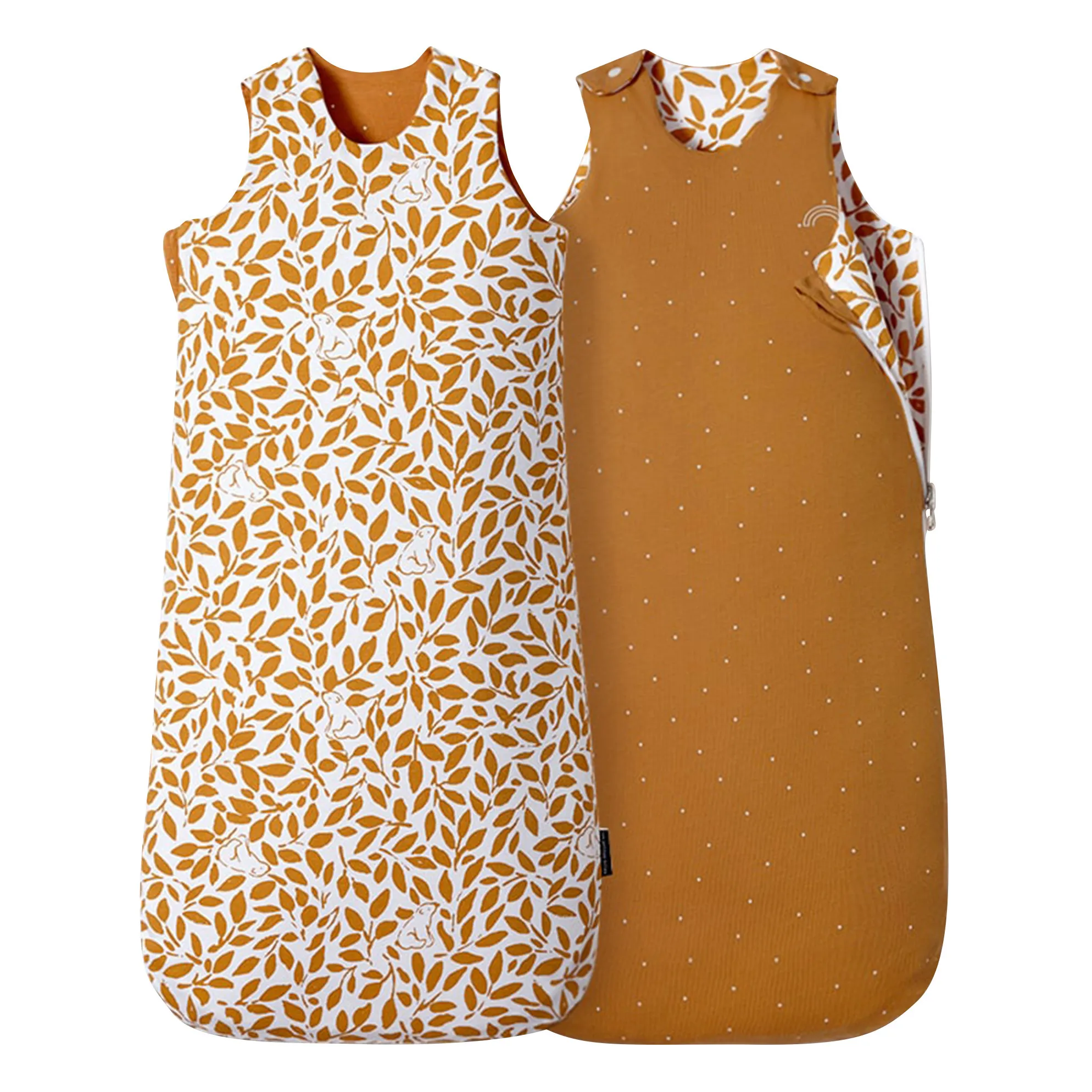 Les Petites Billes Caramel Oursons Multi-Season Reversible Sleeping Bag