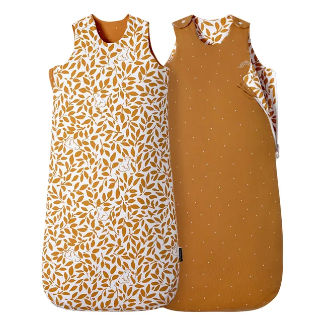 Sacco nanna multi-stagione reversibile Oursons | Caramello