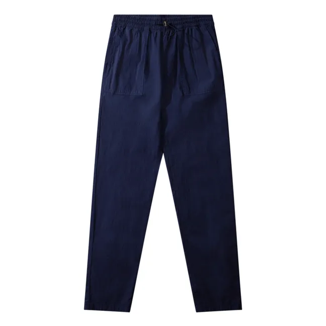 Light Pants | Navy blue
