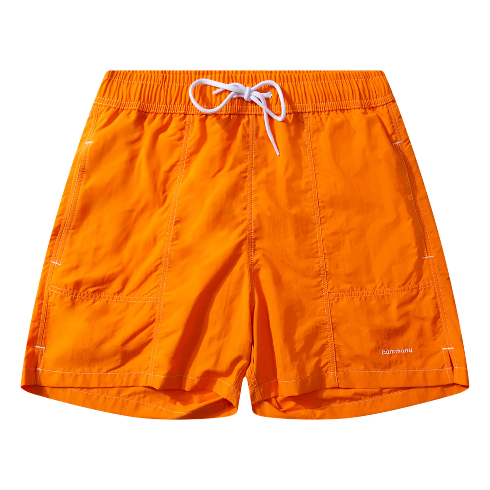 Edmmond Studios Orange Minilogo Swim Shorts
