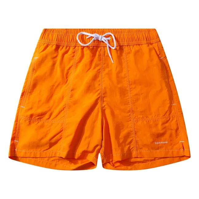 Pantaloncini da bagno Minilogo | Arancione