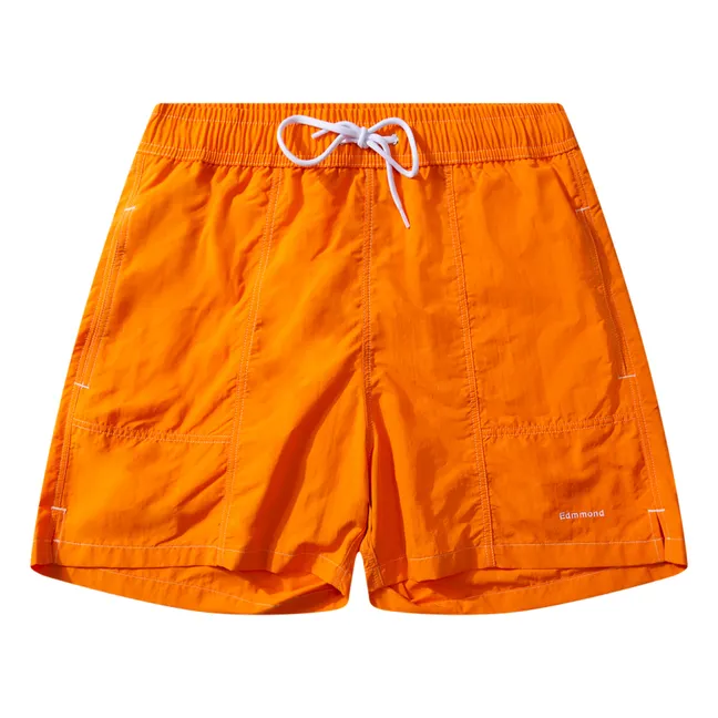 Short de Bain Minilogo | Orange