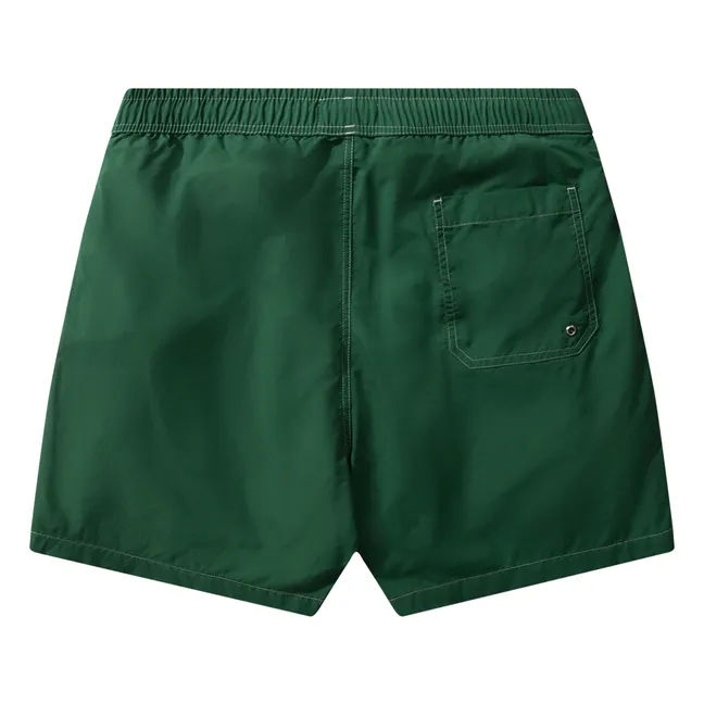Short de Bain Minilogo | Vert foncé